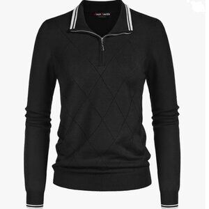 NWT Women's Quarter Zip Knit Golf / Tennis Top